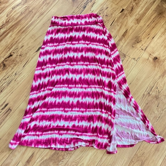 Tie dye skirt pink and white size S women’s - Picture 1 of 7